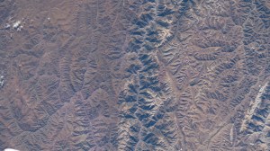 The International Space Station was orbiting above China, near India's Dibang Wildlife Sanctuary, when this photograph was taken.