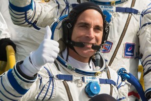Expedition 63 Crew Waves Farewell - Expedition 63 crewmember Chris Cassidy of NASA waves goodbye as he, and cosmonauts Ivan Vagner and Anatoly Ivanishin of Roscosmos, prepare to climb aboard the Soyuz MS-16 rocket at Site 31 at the Baikonur Cosmodrome in Kazakhstan, Thursday, April 9, 2020. They launched a short time later to the International Space Station for the start of a six-and-a-half month mission.