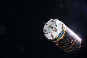The H-II Transfer Vehicle-9 (HTV-9) from JAXA (Japan Aerospace Exploration Agency) is pictured approaching the International Space Station. Expedition 63 Commander Chris Cassidy was at the robotics controls ready to command the Canadarm2 robotic arm to reach out and grapple the HTV-9 that was carrying over four tons of food, supplies and experiments to replenish the crew.