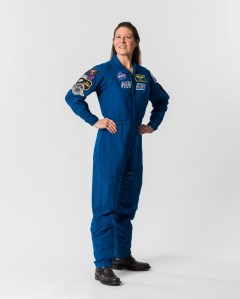 NASA astronaut and Expedition 70 Flight Engineer Tracy Dyson poses for a portrait at NASA's Johnson Space Center in Houston, Texas.