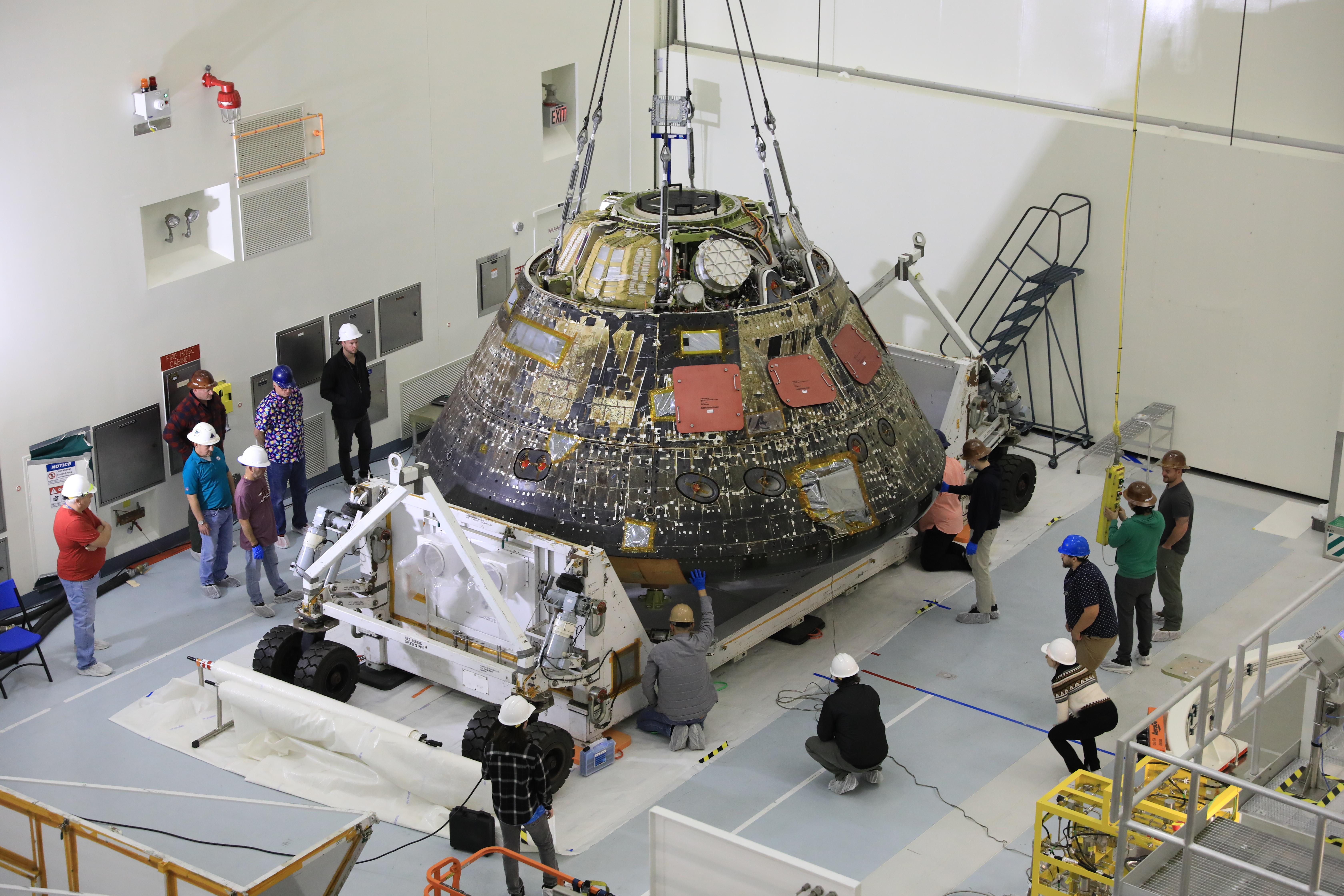 Le vaisseau spatial Artemis I de la NASA est prêt à décoller vers les installations de l’Ohio