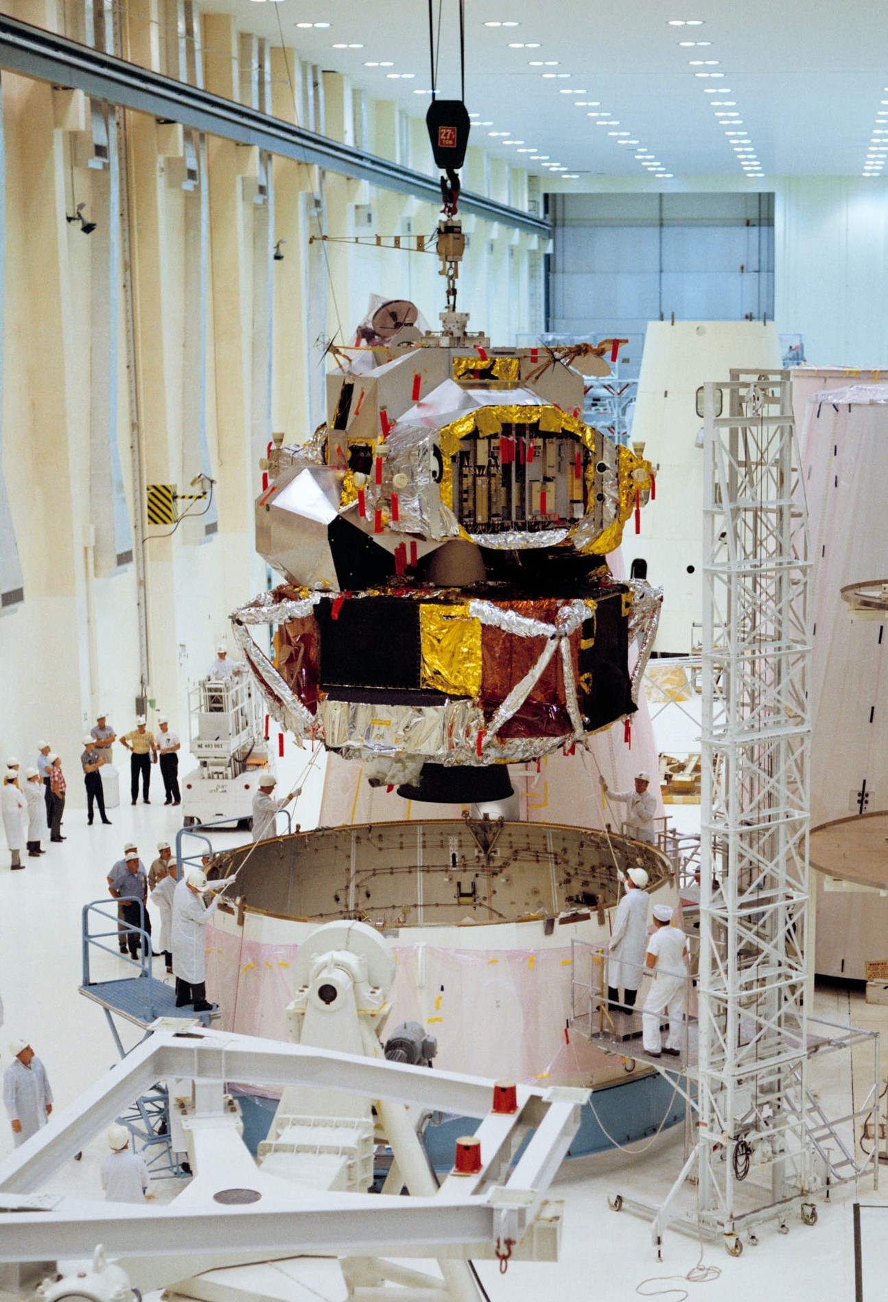 The Lunar Module for the Apollo 5 mission