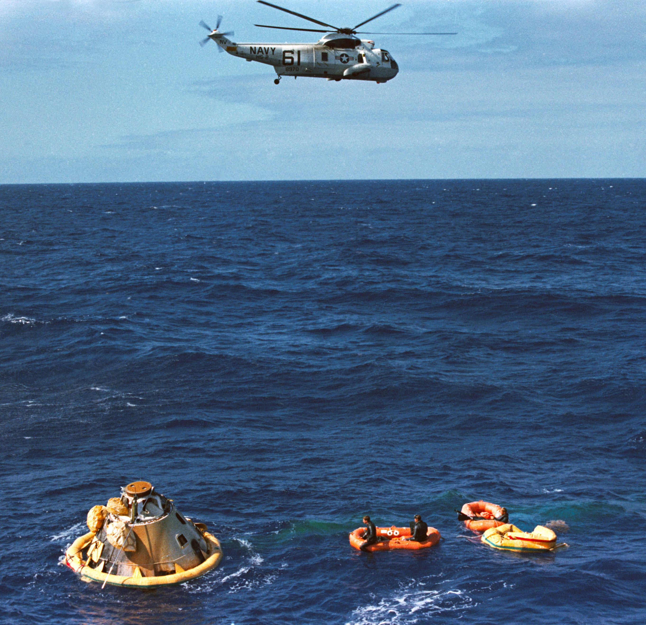 Recovery of the Apollo 6 Command Module