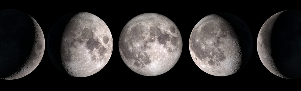 Phases of the Moon.