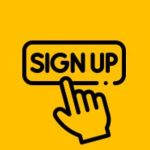 SignUp yellow icon