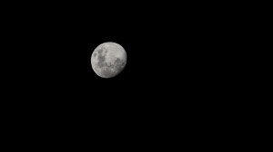 iss068e037043 (Jan. 4, 2022) --- The Waxing Gibbous Moon is pictured from the International Space Station as it orbited 268 miles above the southern Pacific Ocean.
