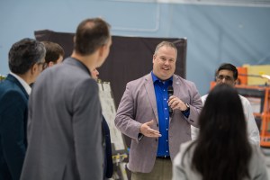 Tim Crain, Intuitive Machine's Chief Technology Officer. Credit: NASA/Aubrey Gemignani