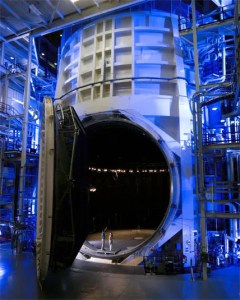Chamber A at NASA's Johnson Space Center. Credit: NASA