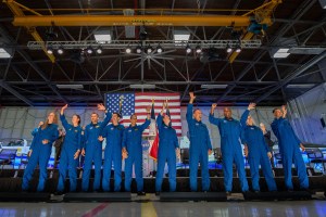 The 2021 astronaut candidate class is pictured at NASA's Dec. 6, 2021 announcement. Credit: NASA/James Blair