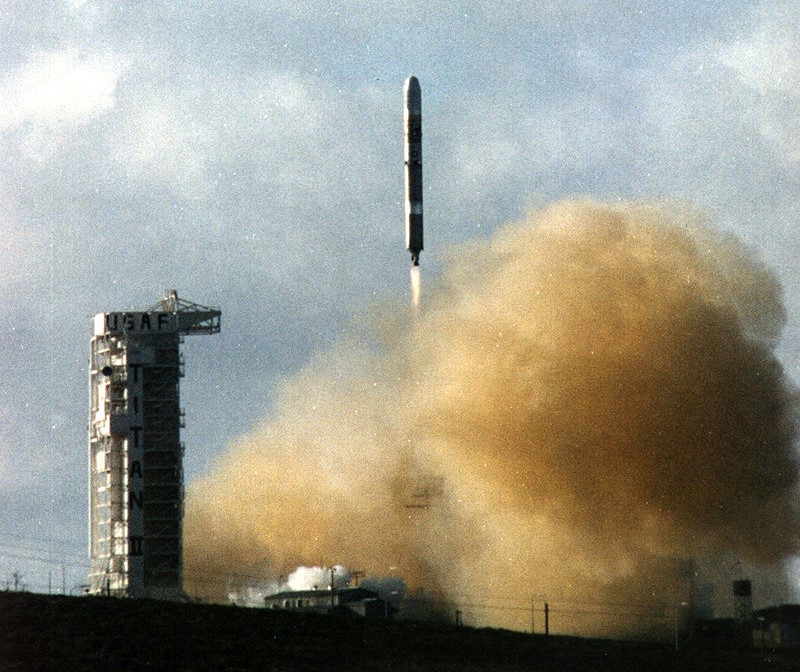 Liftoff of Clementine from Vandenberg Air Force, now Space Force, Base in California