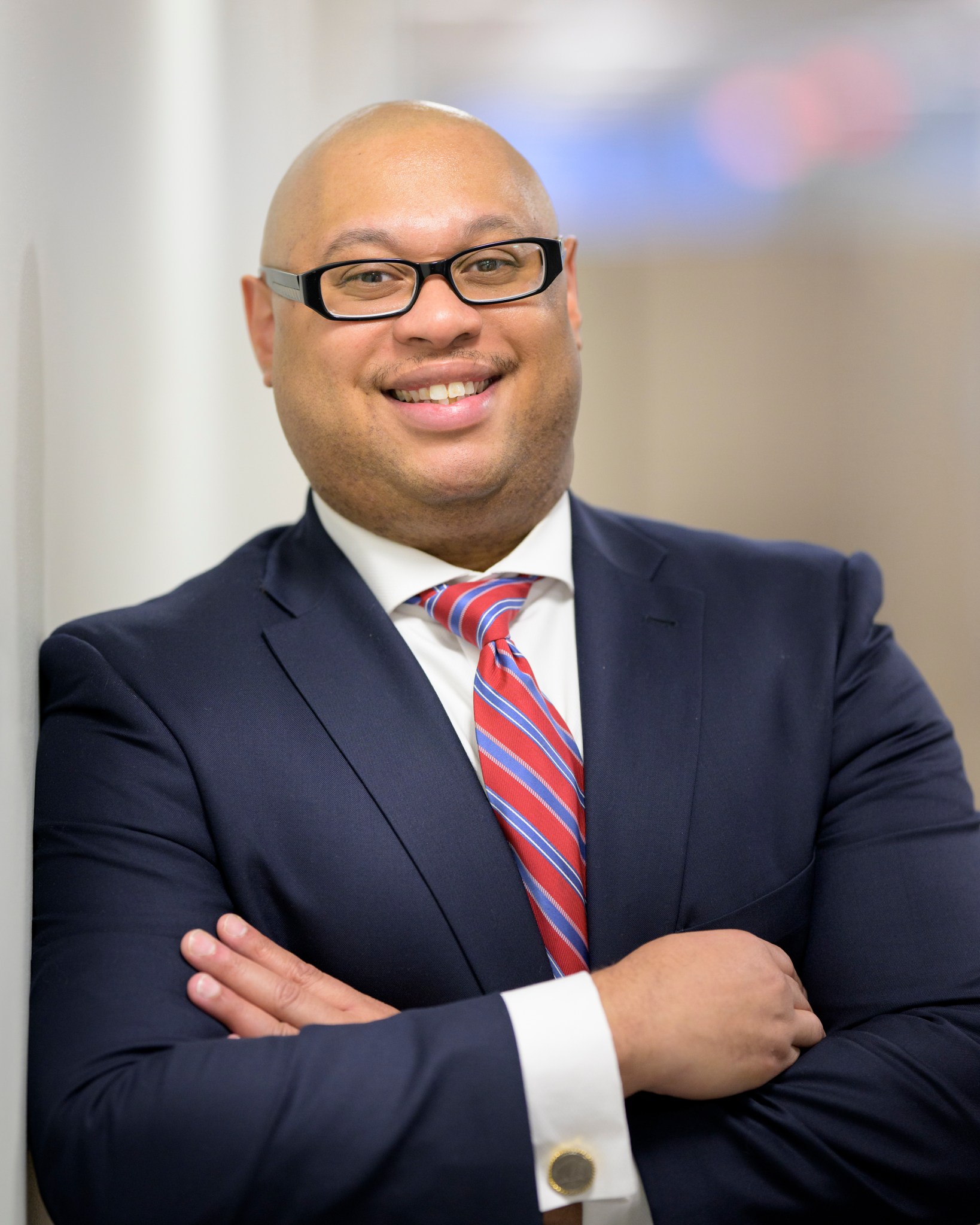 Assistant Administrator for NASA's Office of Small Business Programs, Dwight Deneal, poses for portrait, Monday, Feb. 12, 2024, at the NASA Headquarters Mary W. Jackson Building in Washington.