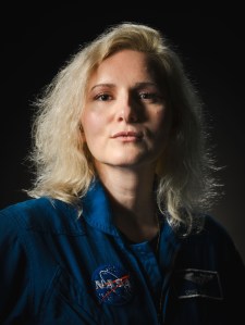 Deniz Burnham, NASA astronaut candidate. Credit: NASA/Josh Valcarcel