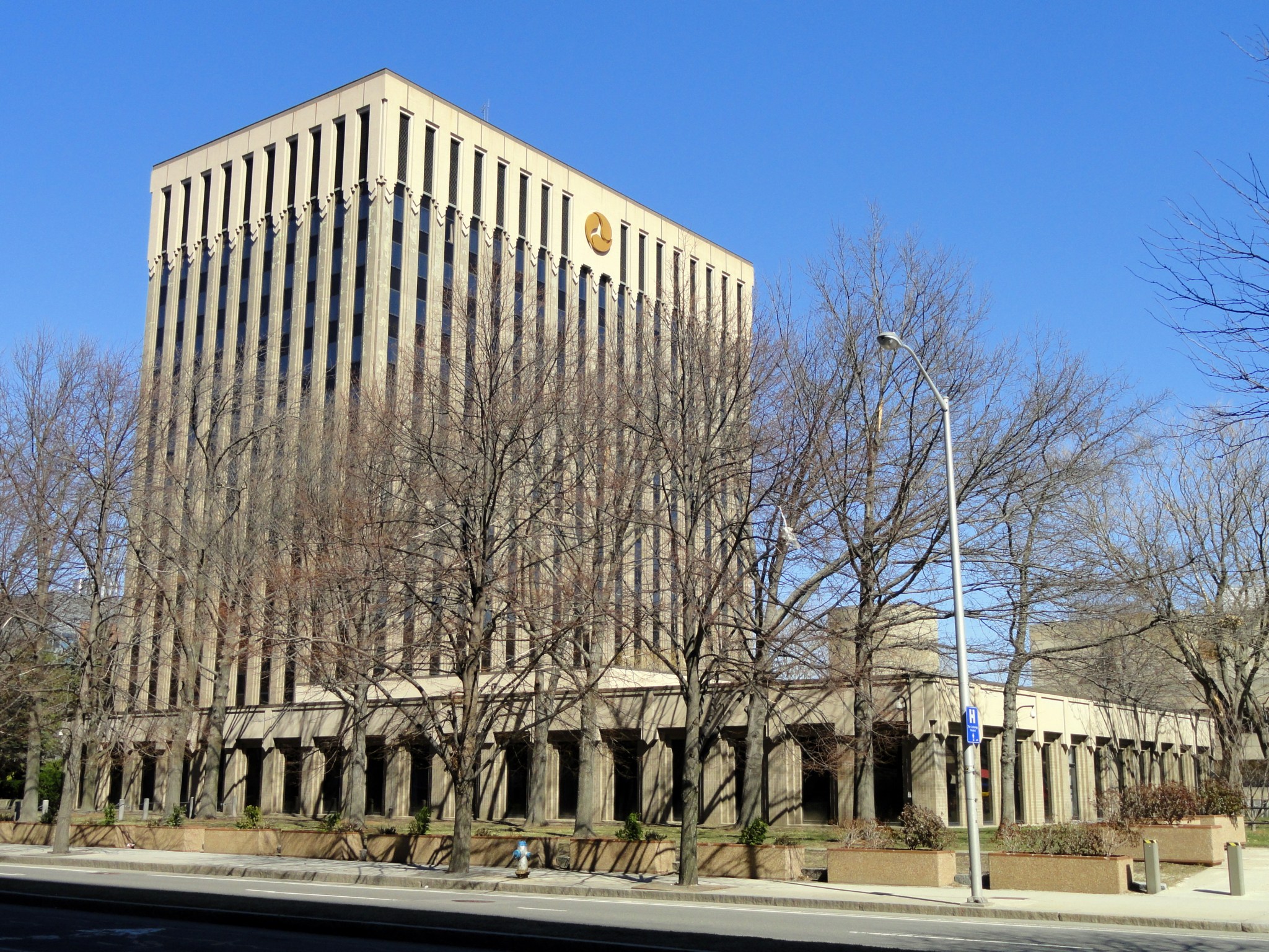 Exterior view of building.