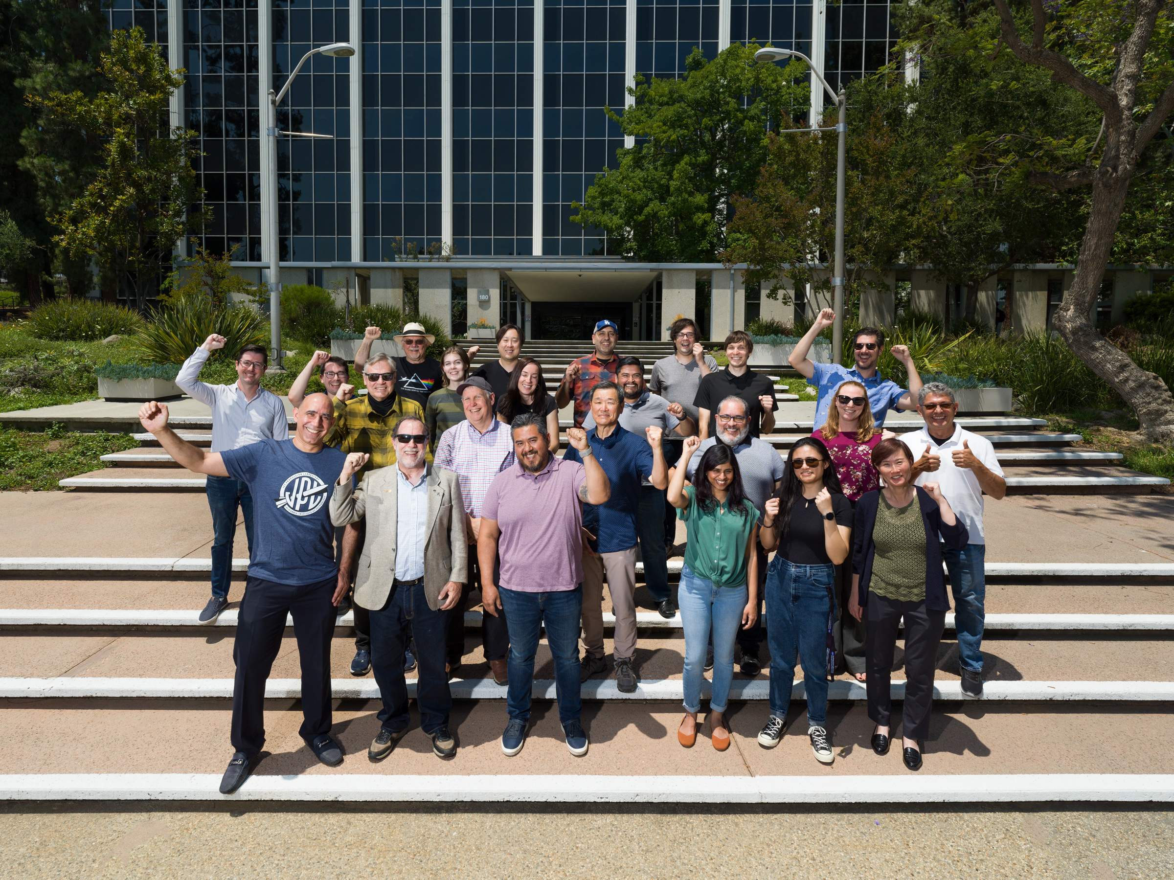 Project team at JPL