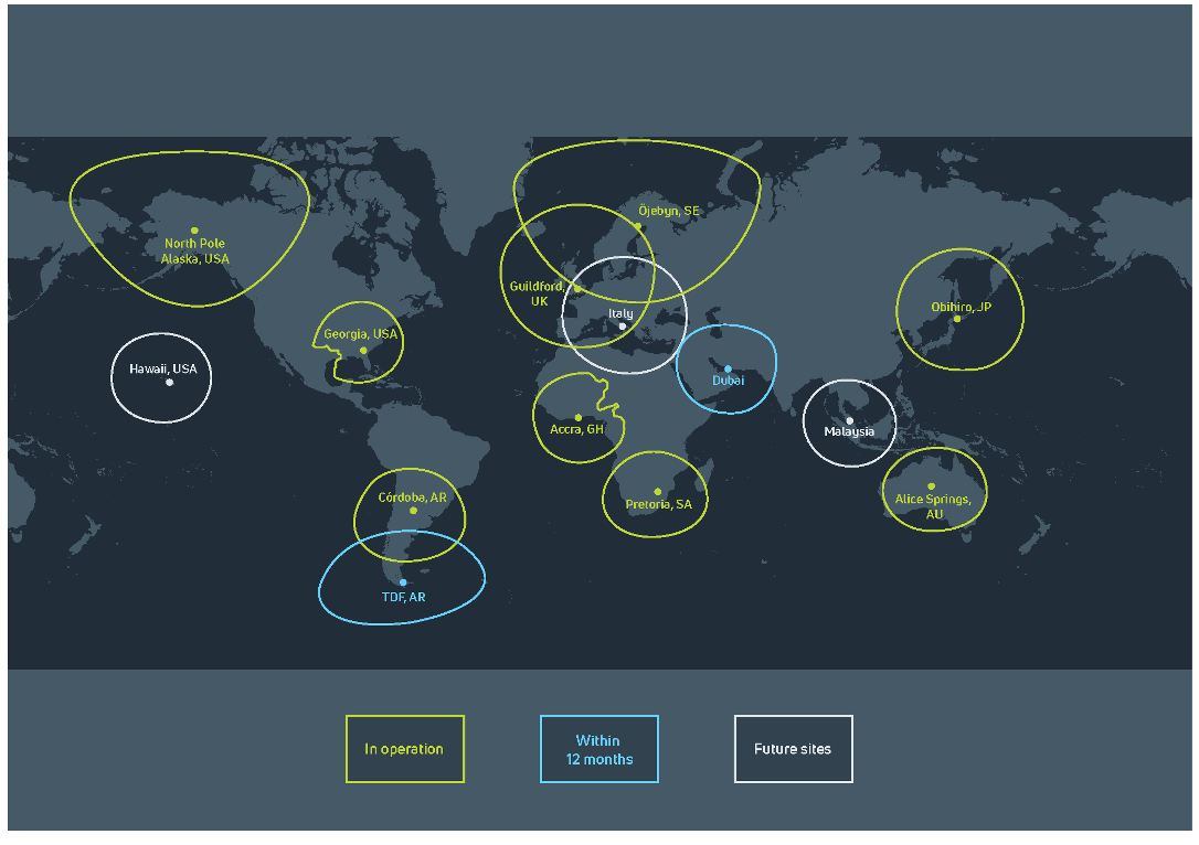 world map