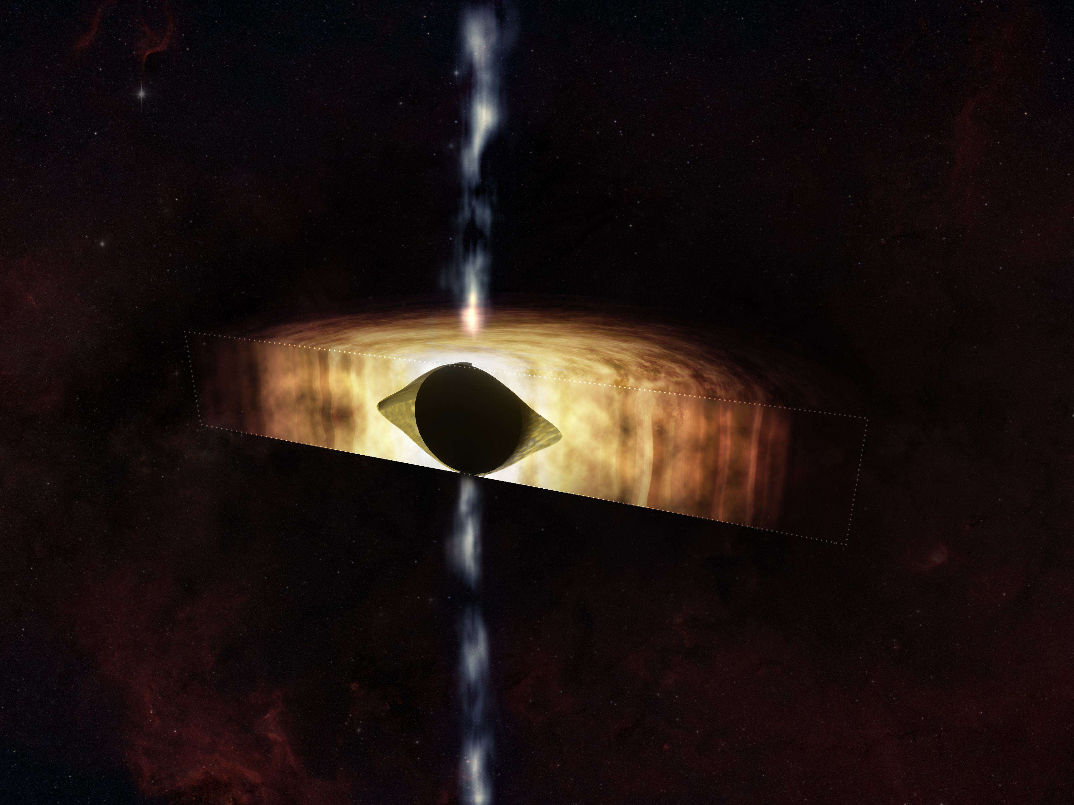Les télescopes montrent que le trou noir de la Voie lactée est prêt à exploser