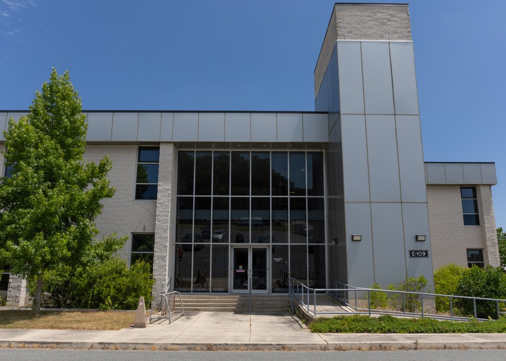 Building E-109 at Goddard's Wallops site