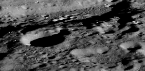 View of the Nova-C landing area near Malapert A in the South Pole region of the Moon. North is to the right. Taken by LROC (Lunar Reconnaissance Orbiter Camera) NAC (Narrow Angle Camera). Credits: NASA/GSFC/Arizona State University