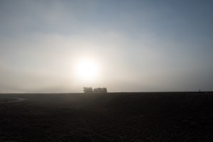 The Soyuz rocket is rolled out by train to the launch pad, Monday, March 19, 2018 at the Baikonur Cosmodrome in Kazakhstan. Expedition 55 crewmembers Ricky Arnold and Drew Feustel of NASA and Oleg Artemyev of Roscosmos are scheduled to launch at 1:44 p.m. Eastern time (11:44 p.m. Baikonur time) on March 21 and will spend the next five months living and working aboard the International Space Station.