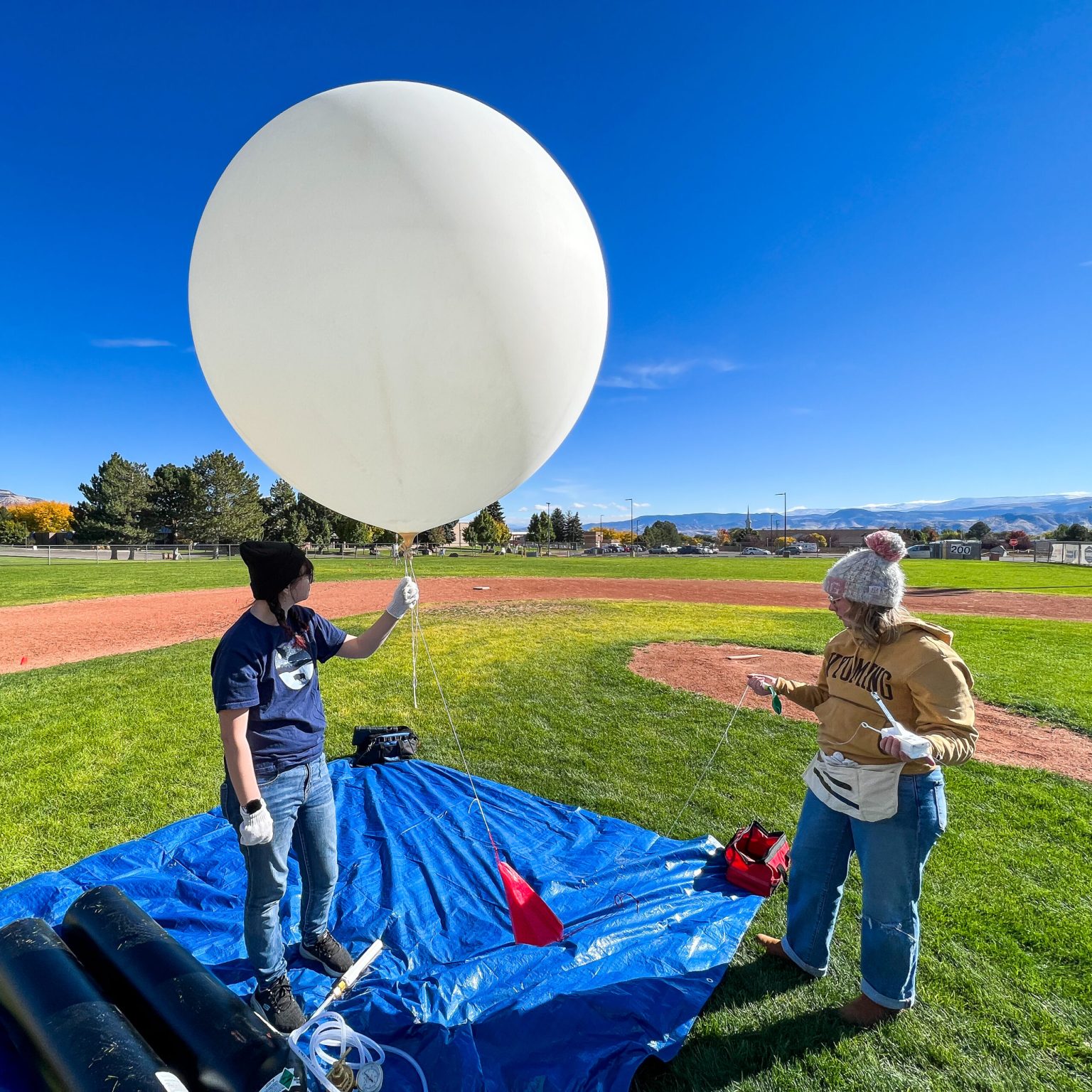 Ballon launching