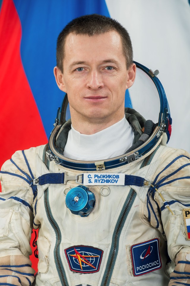 jsc2019e043011 (June 7, 2019) --- Roscosmos cosmonaut and backup Expedition 61-62 crewmember Sergey Ryzhikov poses for a portrait at the Gagarin Cosmonaut Training Center in Star City, Russia.
