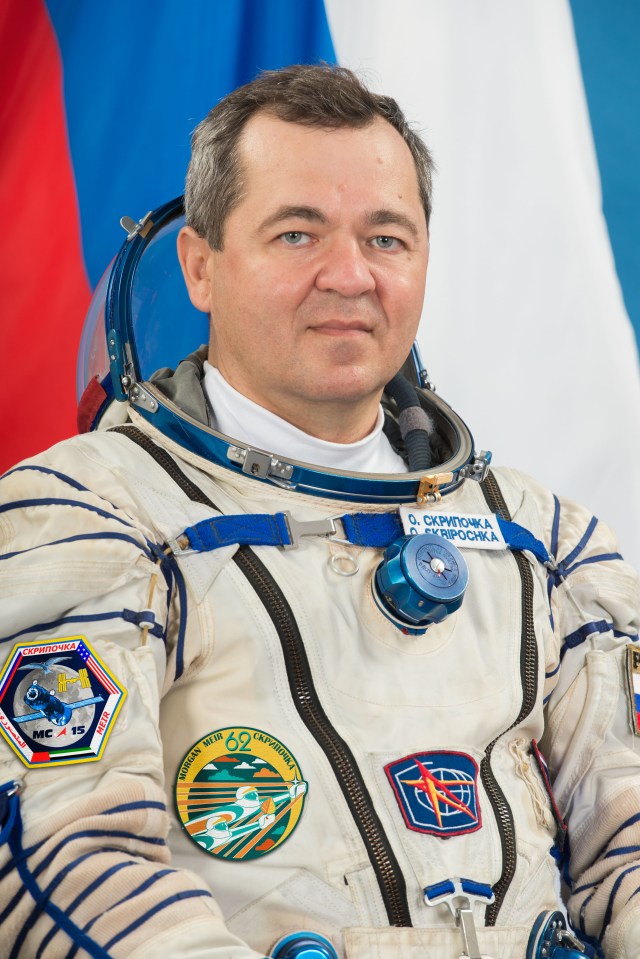 jsc2019e043012 (June 7, 2019) --- Roscosmos cosmonaut and Expedition 61-62 crewmember Oleg Skripochka poses for a portrait at the Gagarin Cosmonaut Training Center in Star City, Russia.