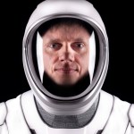 SpaceX Crew-8 Mission Specialist Alexander Grebenkin of Roscosmos poses for a portrait in his pressure suit at SpaceX headquarters in Hawthorne, California.
