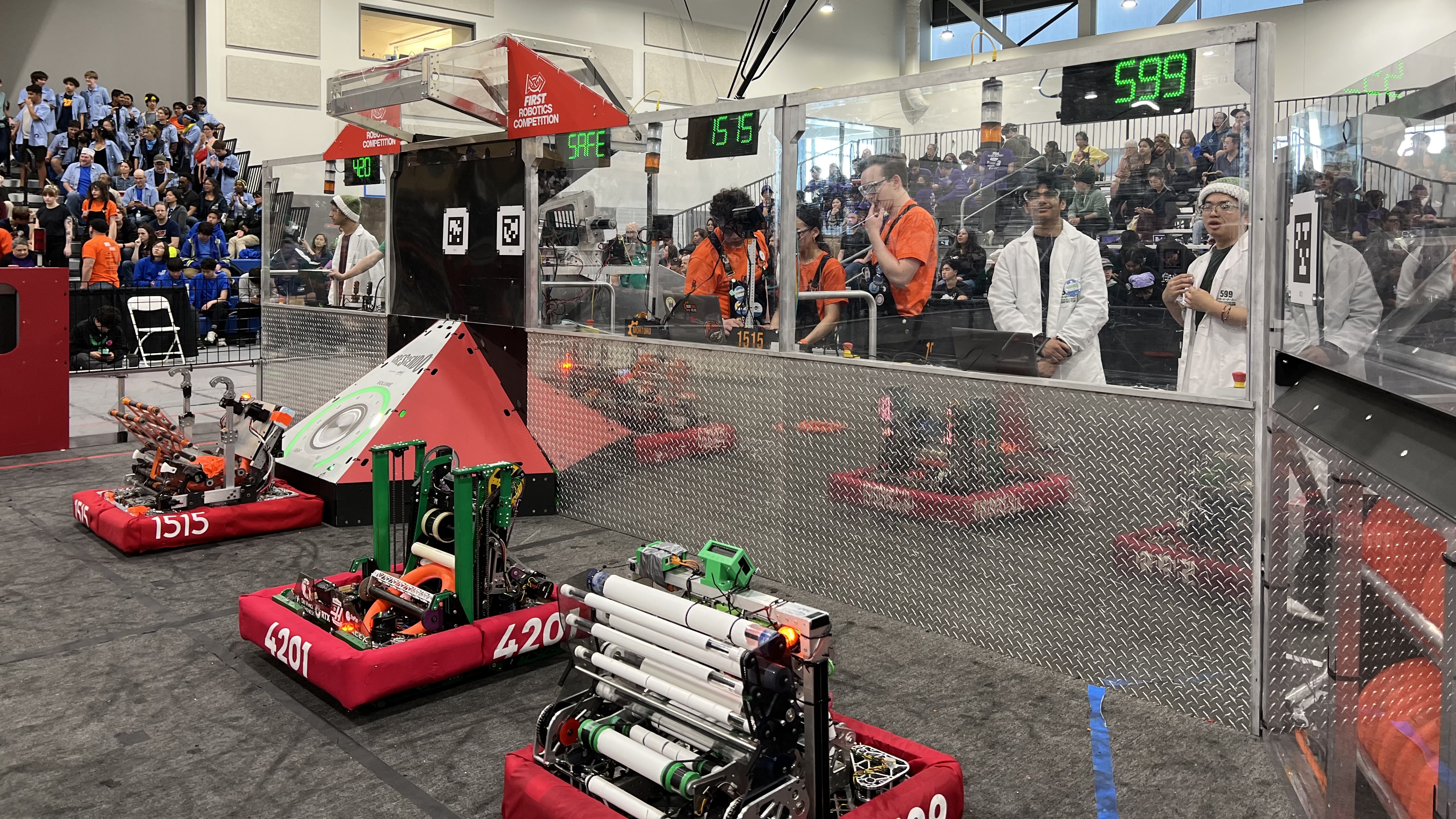 Student-Built Robots Clash at Competition Supported by NASA-JPL