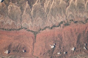 iss070e106304 (March 2, 2024) -- The San Pedro River snakes through the center of rugged mountainous terrain in Bolivia, nearly splitting the image in two as the International Space Station orbited 264 miles above.