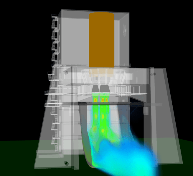 core stage flow illustration