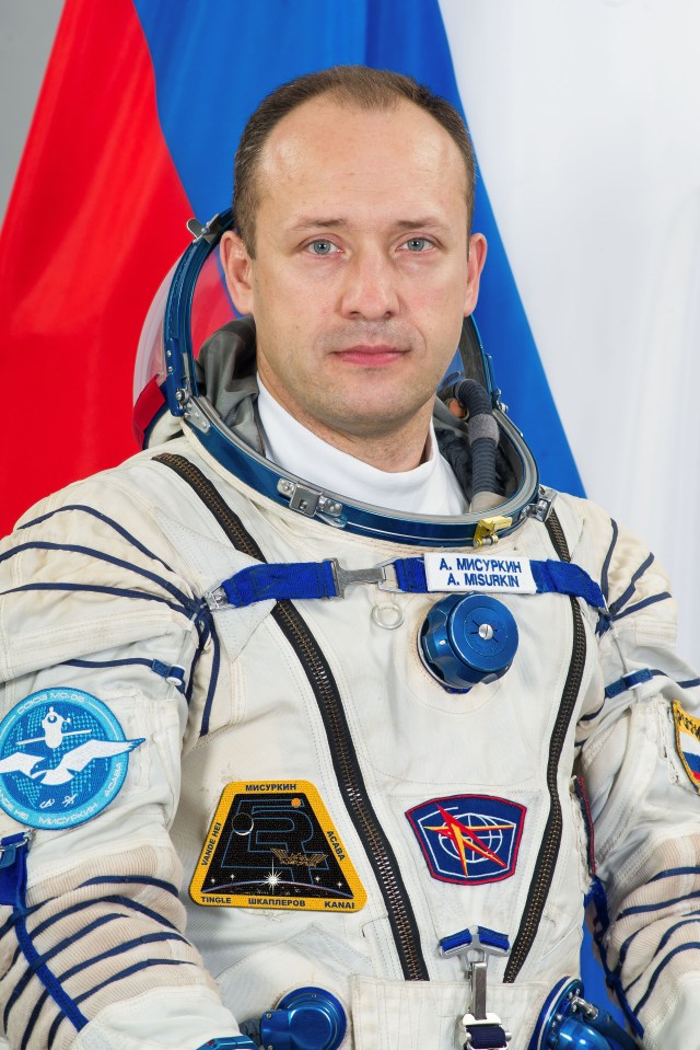 Cosmonaut Alexander Misurkin of Roscosmos is the flight engineer for Expedition 53 and the commander of Expedition 54. Misurkin is also the commander of the Soyuz MS-06 spacecraft launching him and fellow Expedition 53-54 crew members Joe Acaba and Mark Vande Hei to the International Space Station.