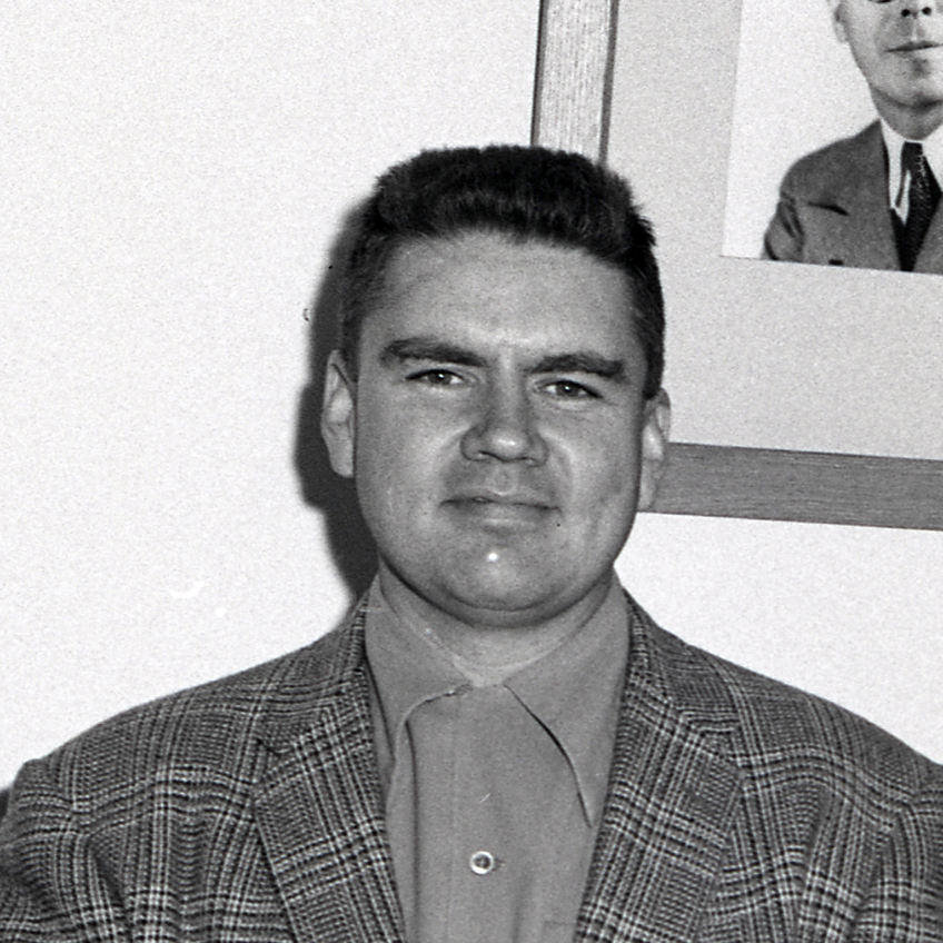 Portrait of man.