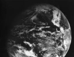 The first image of Earth taken from geostationary orbit, by the Advanced Technology Satellite-1 (ATS-1) satellite in 1966