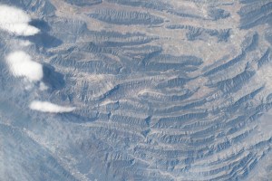 The Summits of Monterrey National Park, part of the Sierra Madre Occidental mountain range and in between the cities of Monterrey and Saltillo in Mexico, was pictured by Expedition 70 Flight Engineer Jasmin Moghbeli of NASA as the International Space Station orbited 263 miles above the Latin American nation.