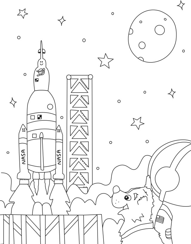 Hooray for SLS! Coloring Sheets Page 12