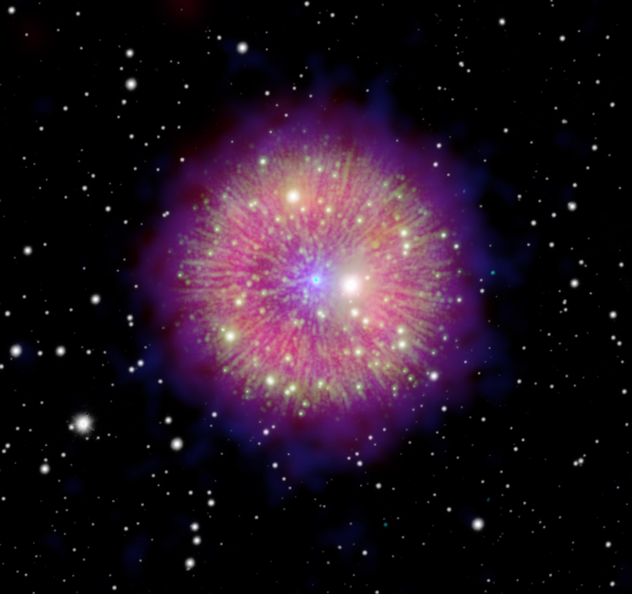 Stunning Echo of 800-year-old Explosion