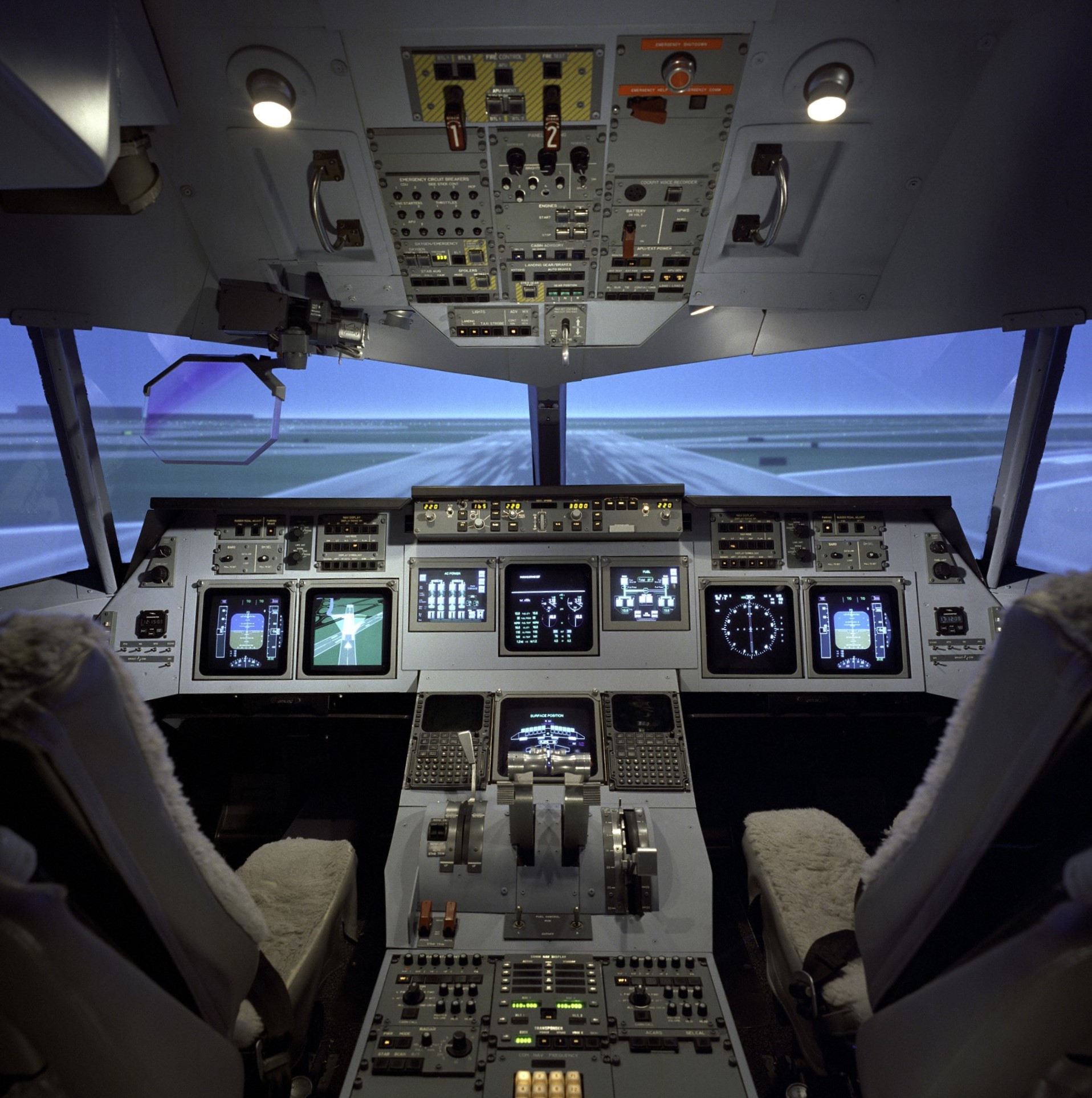 Advanced Concepts Flight Simulator, Control Room and Cab