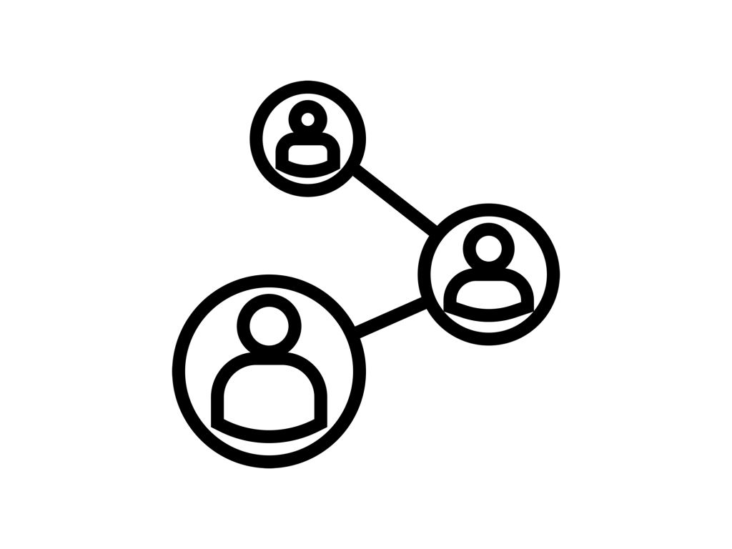 connecting people illustration