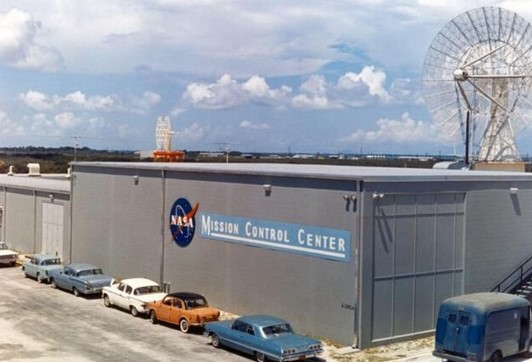 The Mission Control Center (MCC) at NASA's Kennedy Space Center in Florida