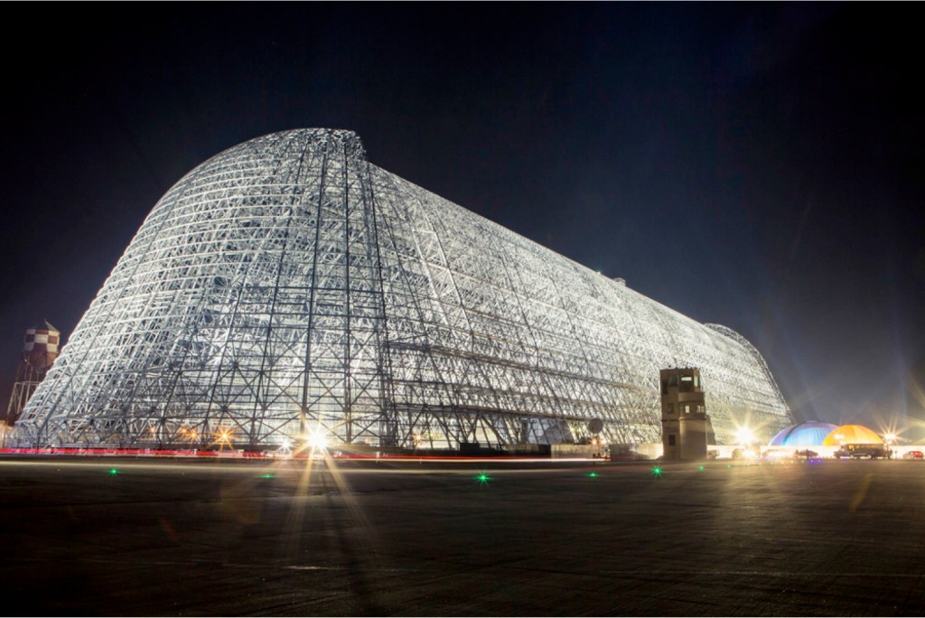 Internally Lit Hanger One Skeleton Photo