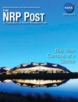 NRP Post 2022 Issue 2 image of the new Google campus build on NASA Ames land