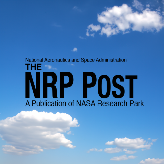 NRP Post Logo in the sky