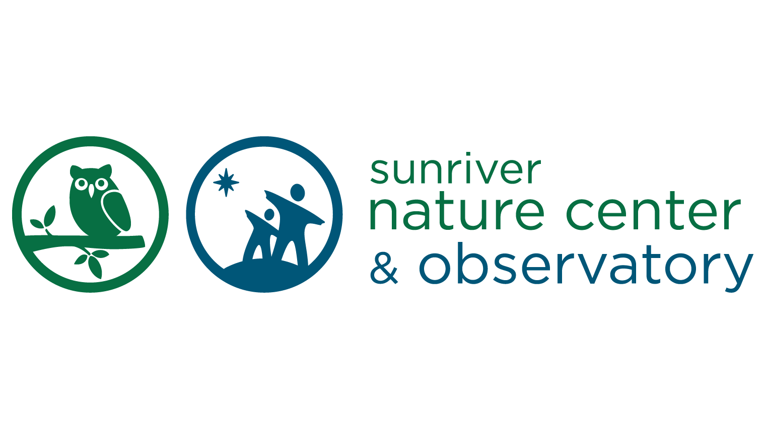 Sun river nature center and observatory logo.