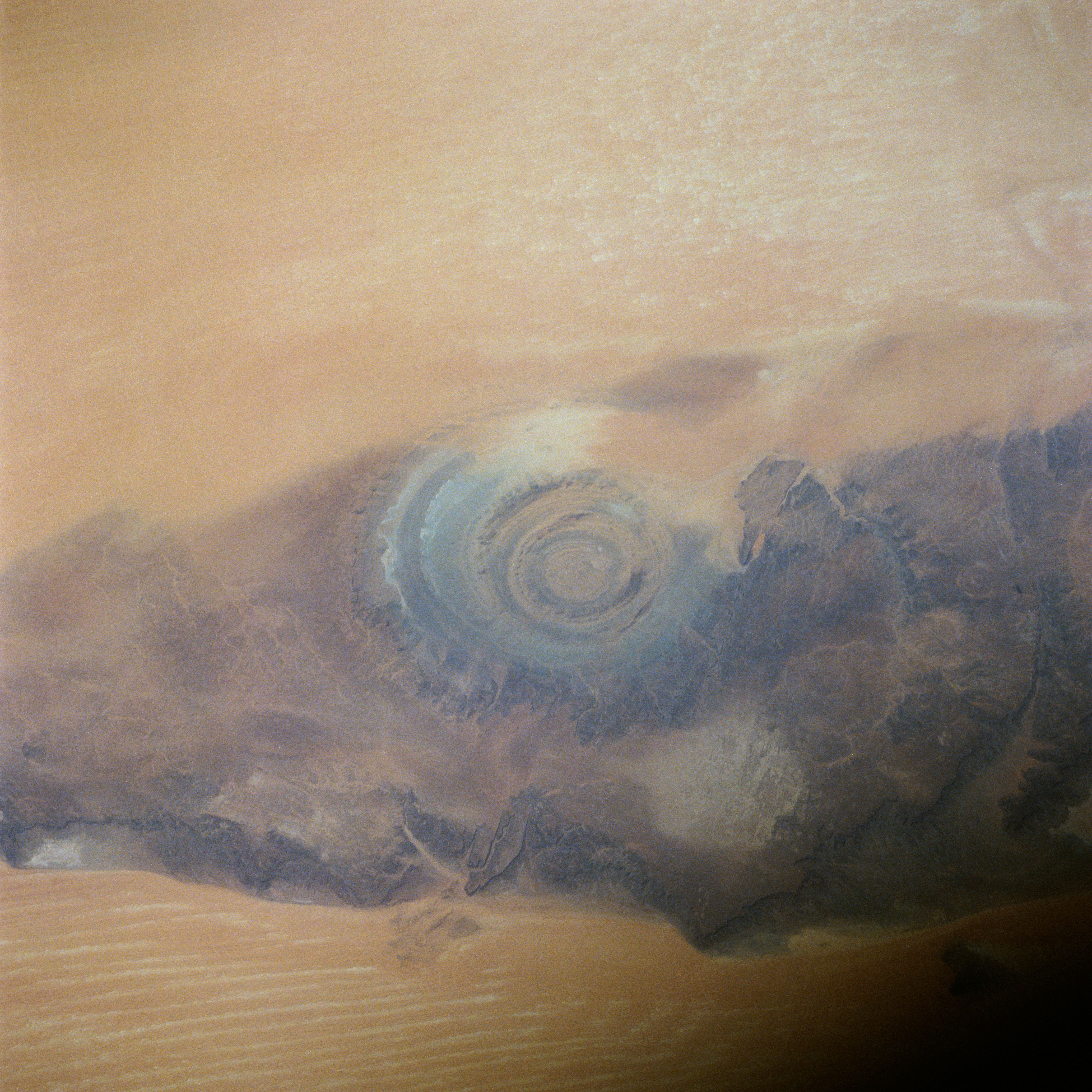 The Richat structure in Mauritania