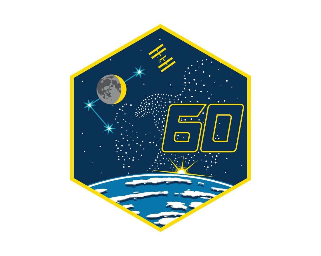 iss060-s-001 (Nov. 20, 2017) --- The official insignia of the Expedition 60 crew on the International Space Station.