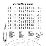 Artemis I Word Search