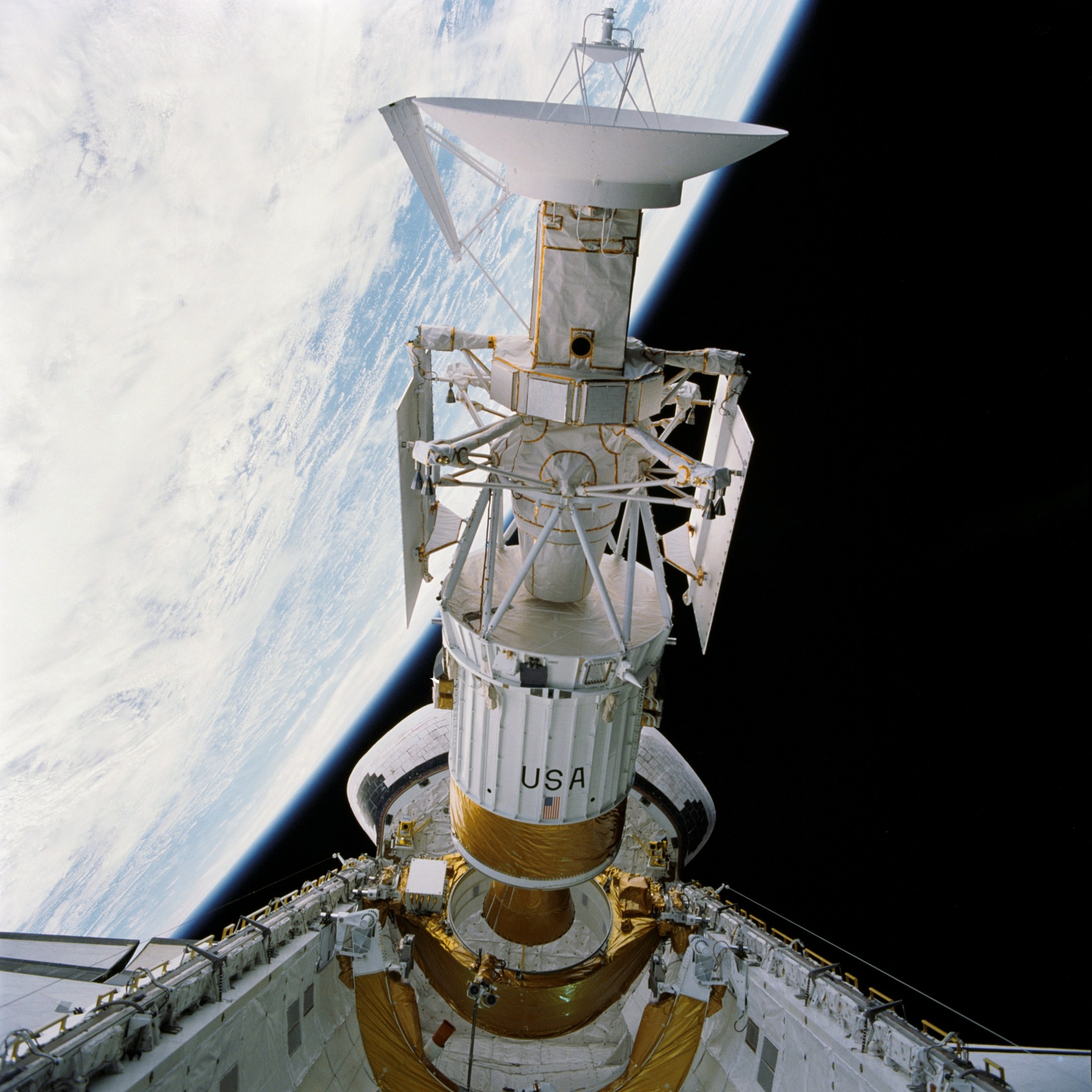 NASA’s Magellan spacecraft was released while in Earth orbit