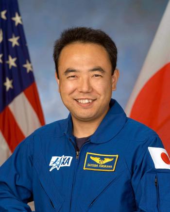 Astronaut Satoshi Furukawa of the Japan Aerospace Exploration Agency