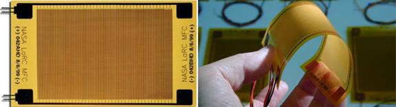 The MacroFiber Composite Actuator and Sensor, embodiment of a new type of piezoelectric device