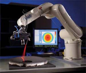 The MILT unit mounted on a robot